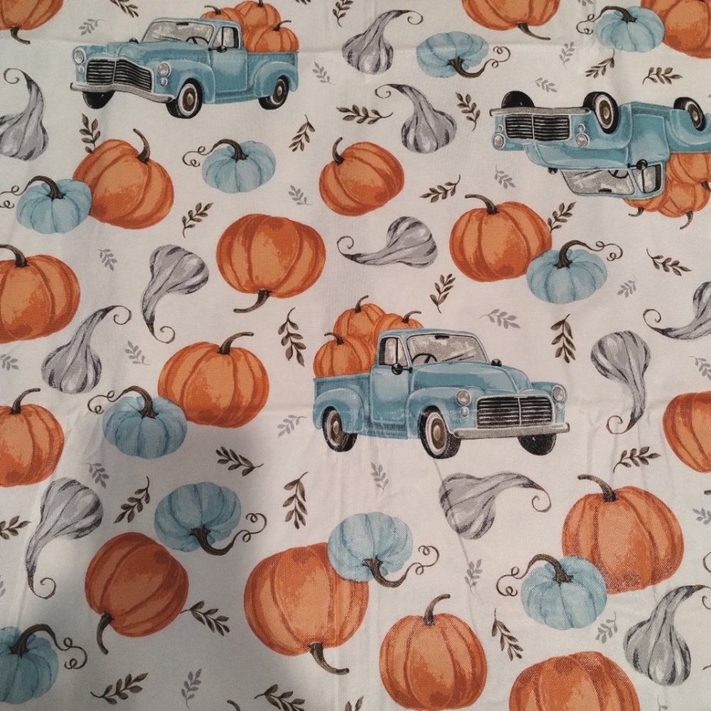 Fall vinyl tablecloth